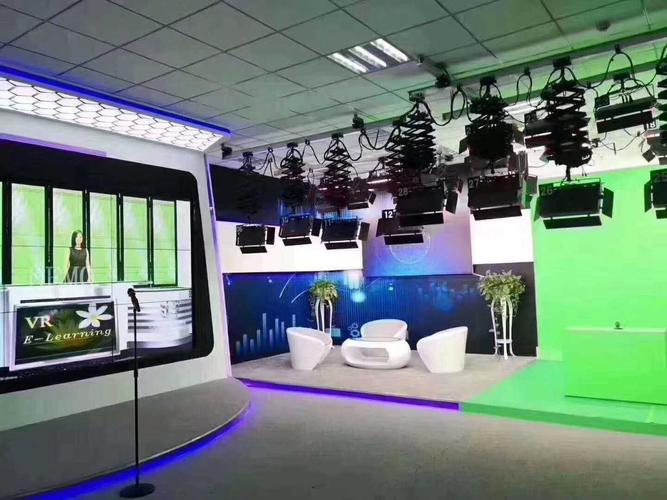 学校演播室建设虚拟演播室工程演播室制作厂家北京天影视通科技有限